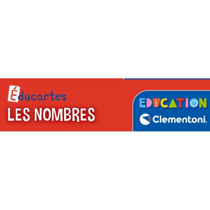Clementoni Les Nombres|Les nombres - Éducartes