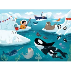 Clementoni Cartes|Illustrations|Life At Sea - 60 pièces