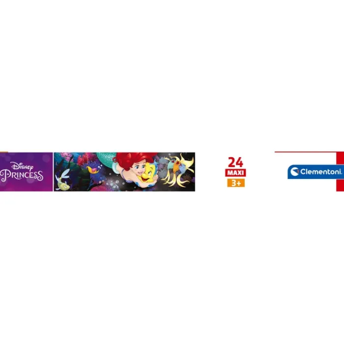 Clementoni Cartes|Princesses Disney|Little Mermaid - 24 pièces
