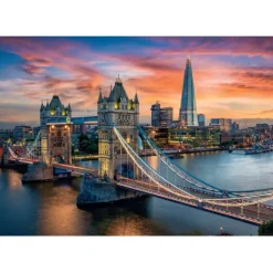 Clementoni Football|Vintage|London Twilight - 1500 pièces