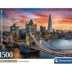 Clementoni Football|Vintage|London Twilight - 1500 pièces