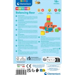 Clementoni Éveil|L'ours équilibriste - Montessori