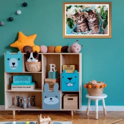 Clementoni Cartes|Animaux|Lovely Kitty Twins - 60 pièces
