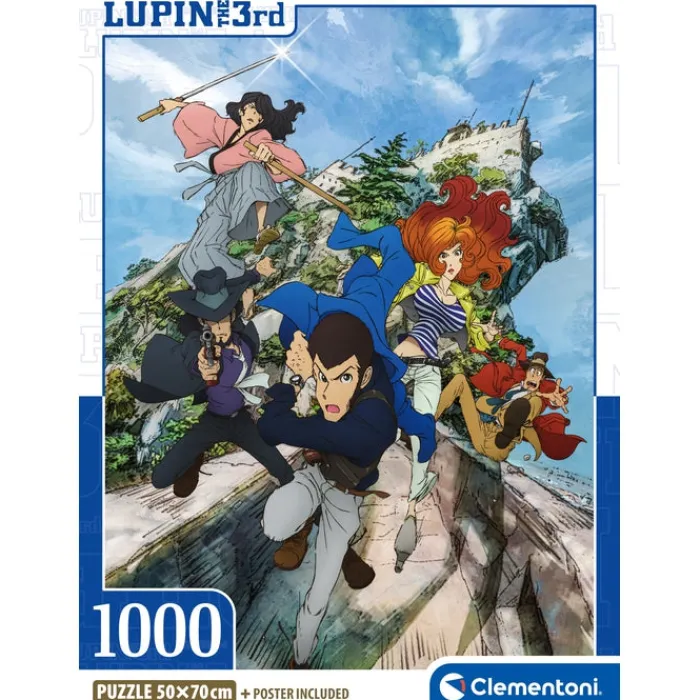 Clementoni Football|Vintage|Lupin III - 1000 pièces