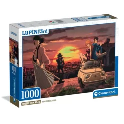 Clementoni Football|Vintage|Lupin III - 1000 pièces