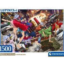 Clementoni Football|Vintage|Lupin III - 1500 pièces