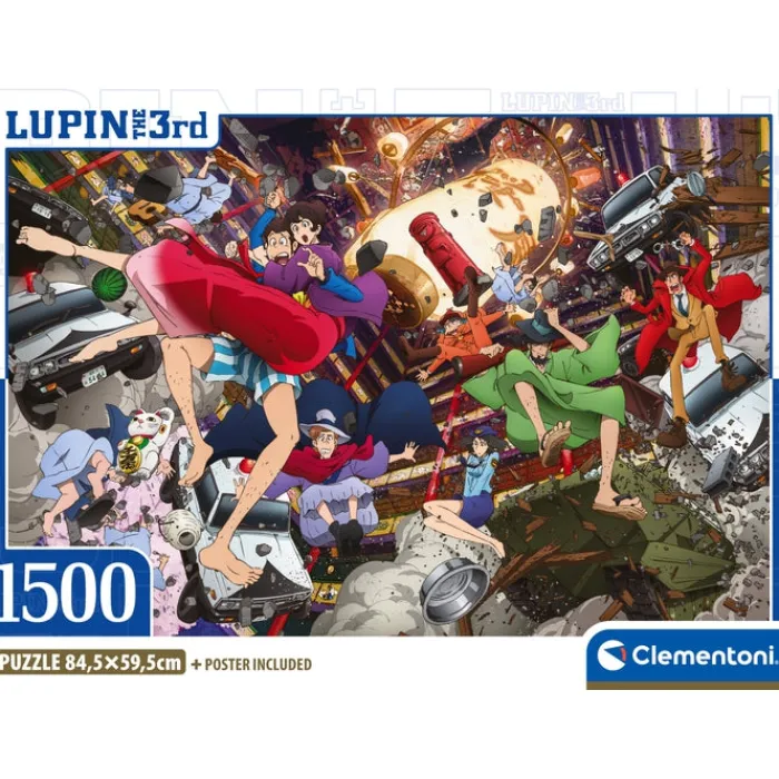 Clementoni Football|Vintage|Lupin III - 1500 pièces