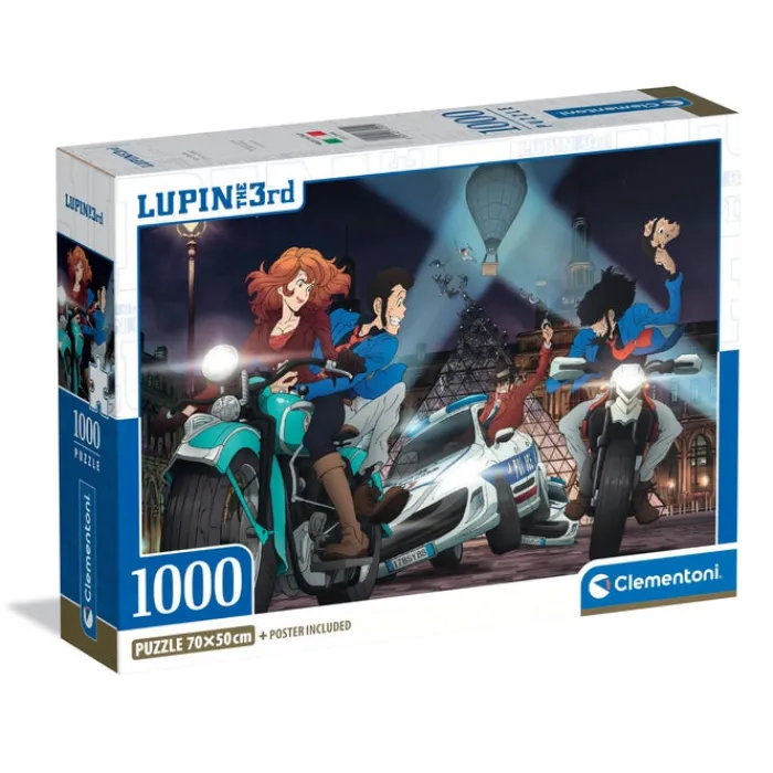 Clementoni Football|Vintage|Lupin III - 1000 pièces