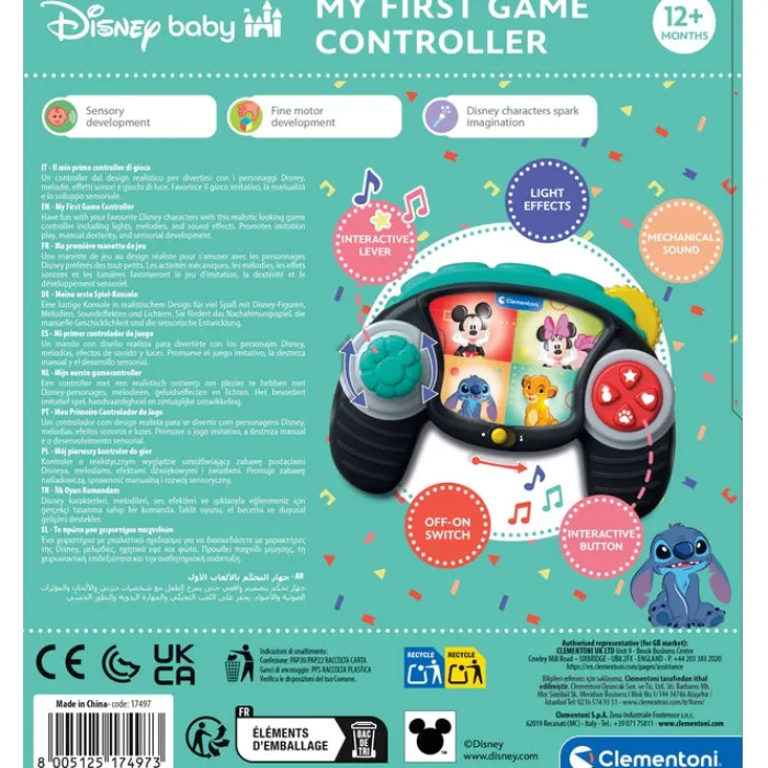 Clementoni Centres D'Activités|Manette de jeu - Disney