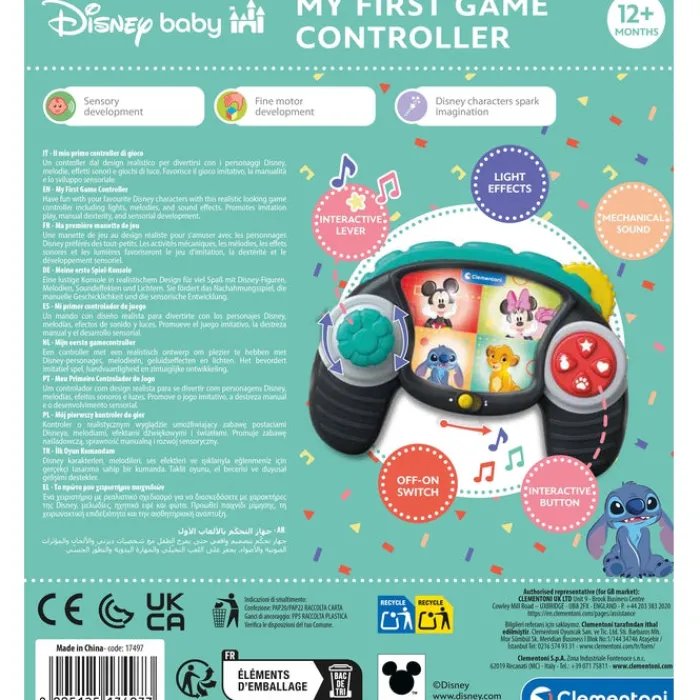 Clementoni Centres D'Activités|Manette de jeu - Disney