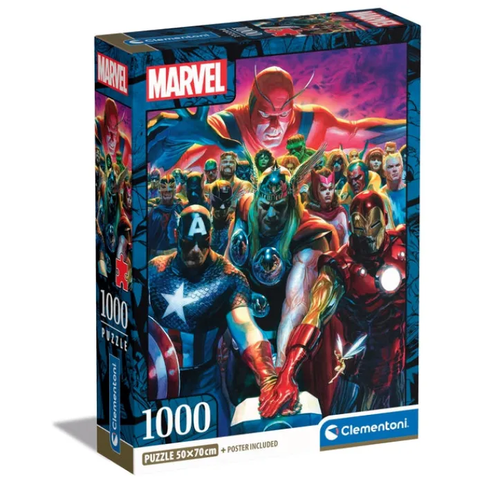 Clementoni Football|Autres Personnages|Marvel Avengers - 1000 pièces