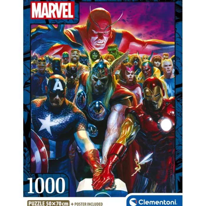 Clementoni Football|Autres Personnages|Marvel Avengers - 1000 pièces