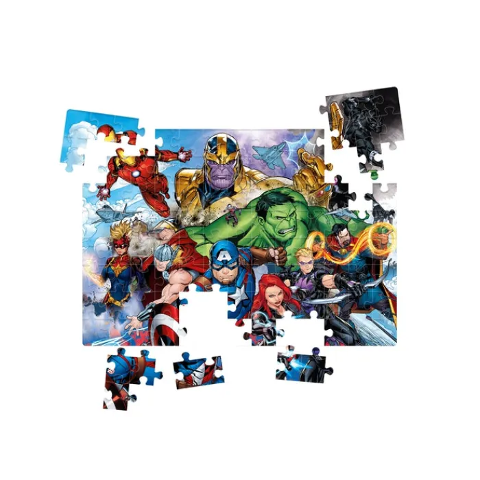 Clementoni Cartes|Marvel Avengers - 104 pièces
