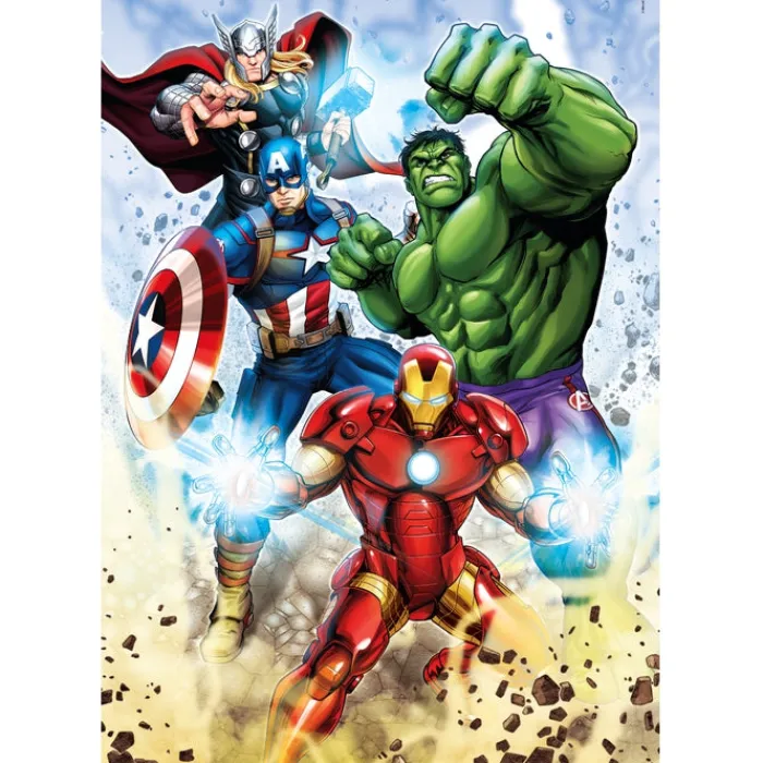 Clementoni Cartes|Marvel Avengers - 60 pièces