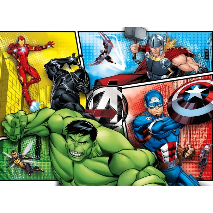 Clementoni Cartes|Marvel Avengers - 60 pièces