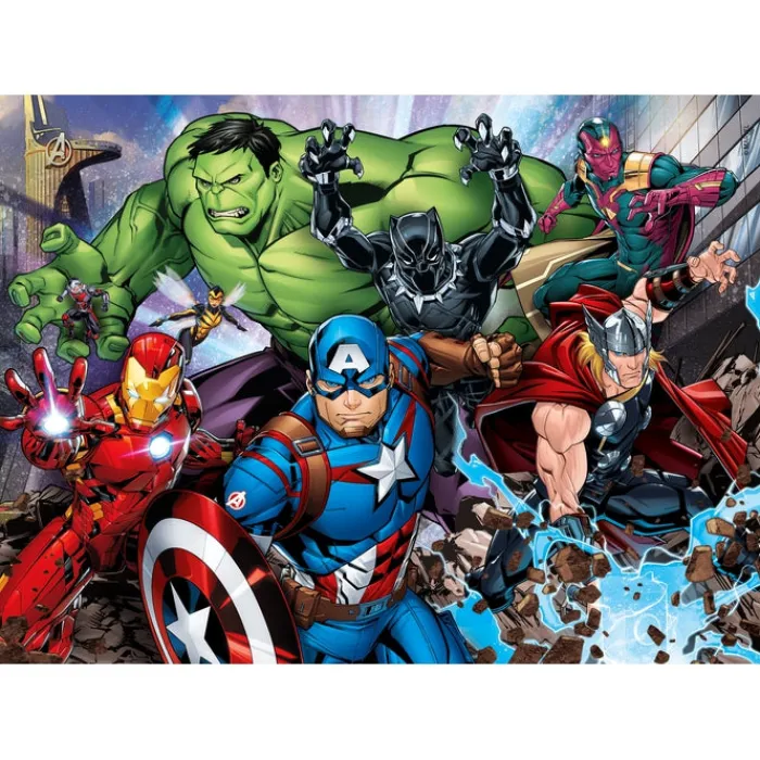 Clementoni Cartes|Marvel Avengers - 60 pièces