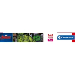 Clementoni Cartes|Marvel Avengers - 3x48 pièces