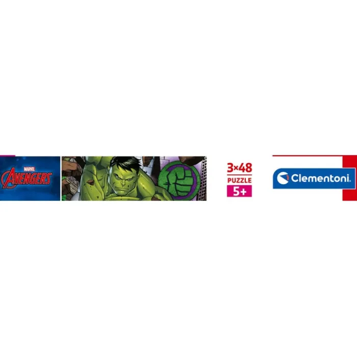 Clementoni Cartes|Marvel Avengers - 3x48 pièces