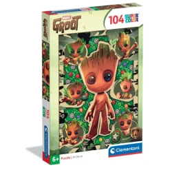 Clementoni Cartes|Marvel Groot - 104 pièces