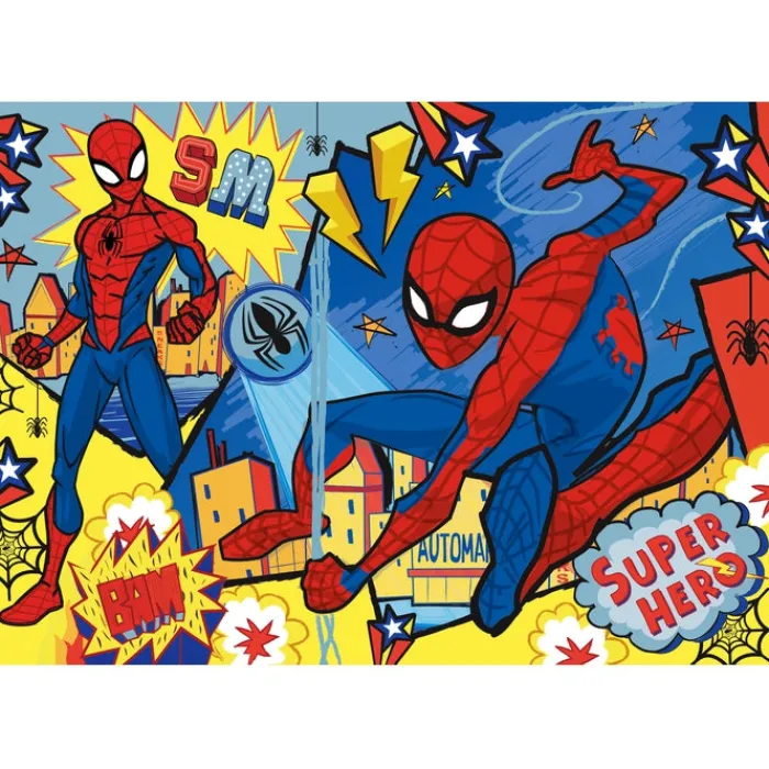Clementoni Cartes|Marvel Spiderman - 24 pièces