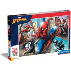 Clementoni Cartes|Marvel Spider-Man - 104 pièces