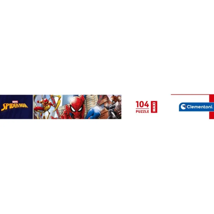Clementoni Cartes|Marvel Spider-Man - 104 pièces