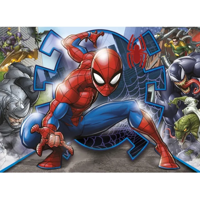 Clementoni Cartes|Marvel Spider-Man - 104 pièces