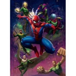 Clementoni Football|Vintage|Marvel Spiderman - 1000 pièces
