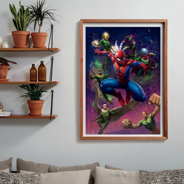 Clementoni Football|Vintage|Marvel Spiderman - 1000 pièces