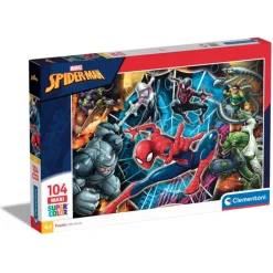 Clementoni Cartes|Marvel Spider-Man - 104 pièces
