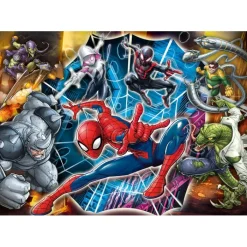 Clementoni Cartes|Marvel Spider-Man - 104 pièces