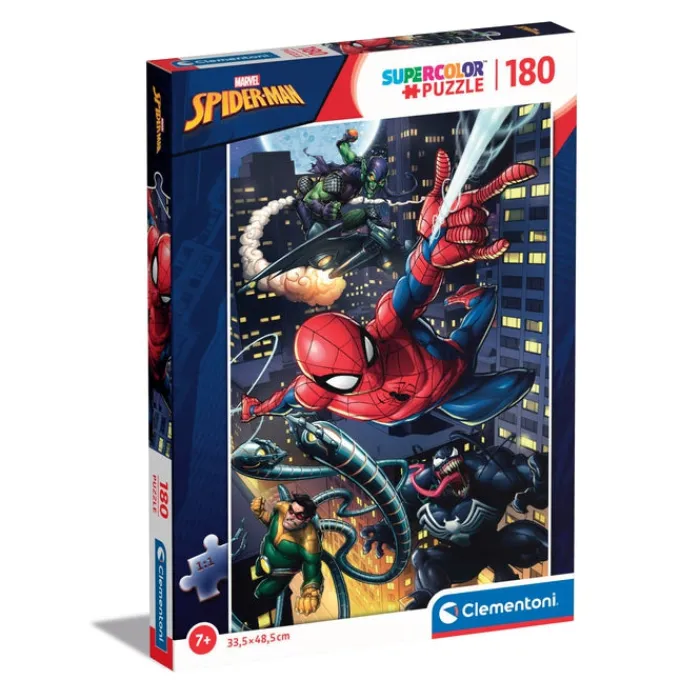 Clementoni Cartes|Marvel Spiderman - 180 pièces