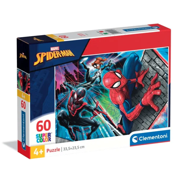 Clementoni Cartes|Marvel Spider-Man - 60 pièces