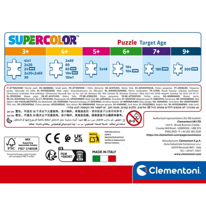 Clementoni Cartes|Marvel Spider-Man - 60 pièces