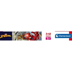 Clementoni Cartes|Marvel Spiderman - 3x48 pièces