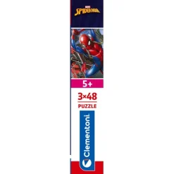 Clementoni Cartes|Marvel Spiderman - 3x48 pièces