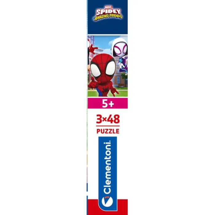 Clementoni Football|Vintage|Marvel Spidey & His Amazing Friends - 3x48 pièces
