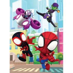 Clementoni Football|Vintage|Marvel Spidey & His Amazing Friends - 60 pièces