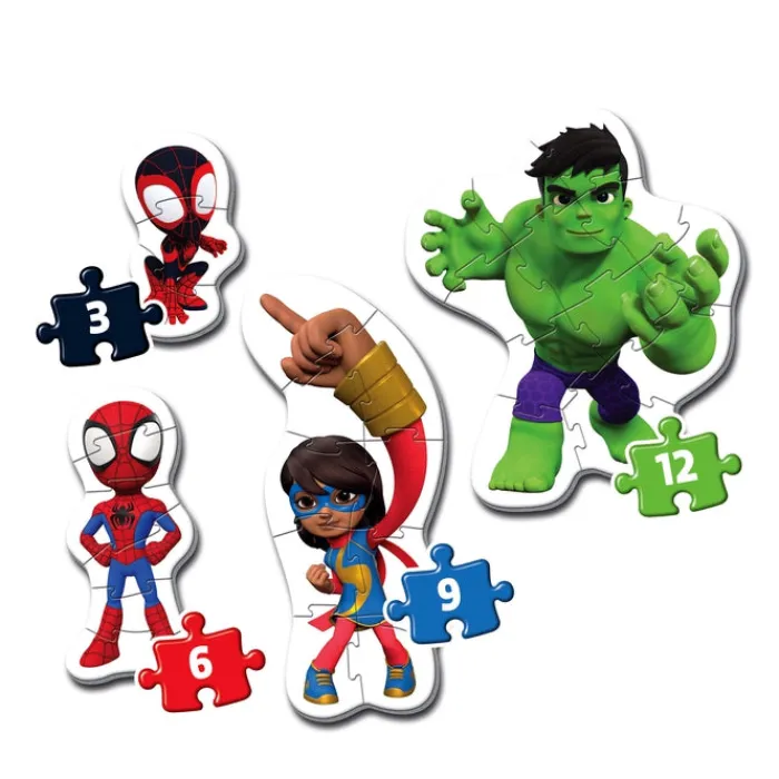 Clementoni Cartes|Marvel Spidey And His Amazing Friends