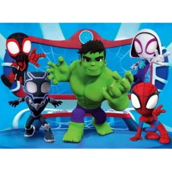 Clementoni Cartes|Marvel Spidey And His Amazing Friends - 60 pièces