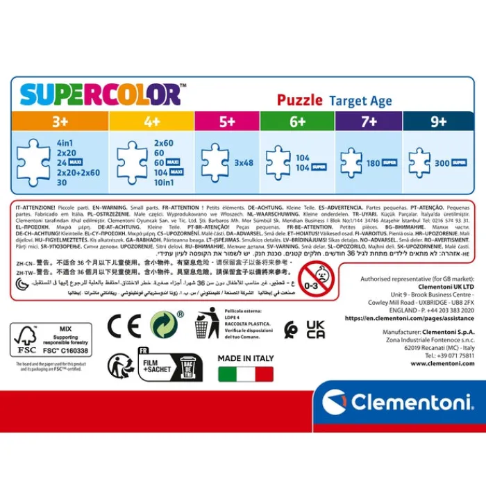 Clementoni Cartes|Marvel Spidey And His Amazing Friends - 60 pièces
