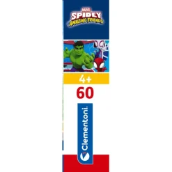 Clementoni Cartes|Marvel Spidey And His Amazing Friends - 60 pièces