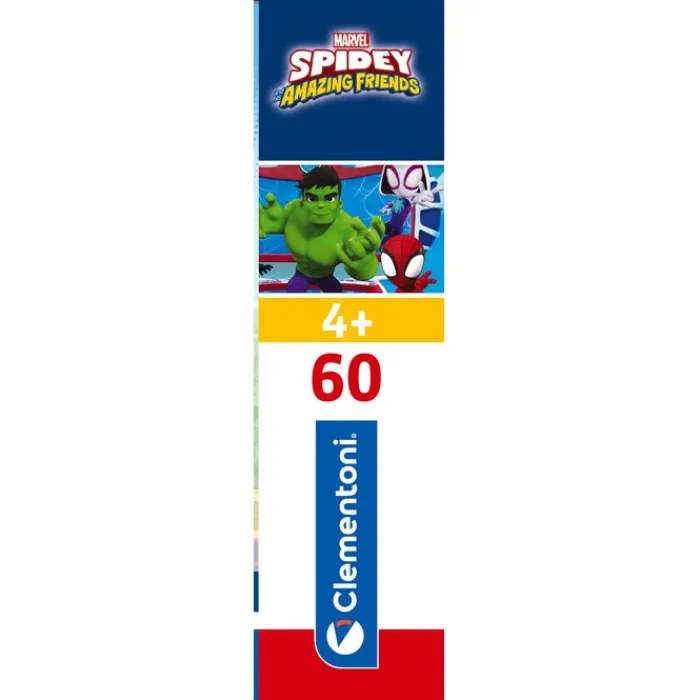 Clementoni Cartes|Marvel Spidey And His Amazing Friends - 60 pièces