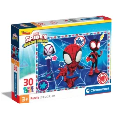 Clementoni Cartes|Marvel Spidey And His Amazing Friends - 30 pièces
