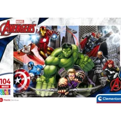 Clementoni Cartes|Marvel The Avengers - 104 pièces