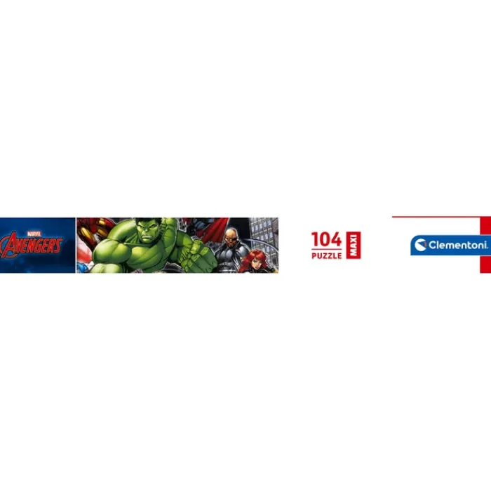 Clementoni Cartes|Marvel The Avengers - 104 pièces
