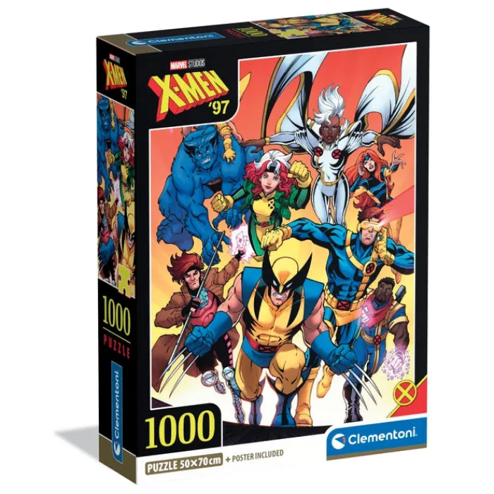 Clementoni Football|Vintage|Marvel Xmen - 1000 pièces