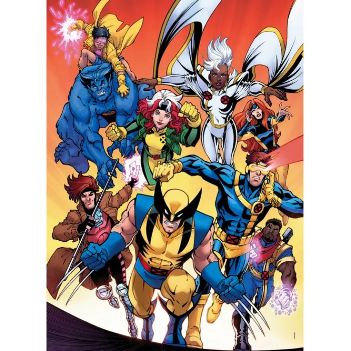 Clementoni Football|Vintage|Marvel Xmen - 1000 pièces