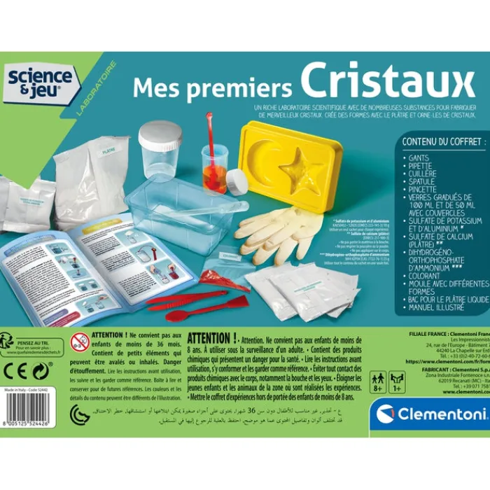 Clementoni Science Classique|Mes premiers cristaux