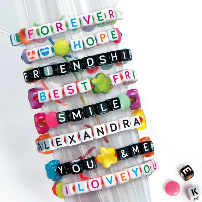 Clementoni Bijoux|Message bracelets mini - Blue
